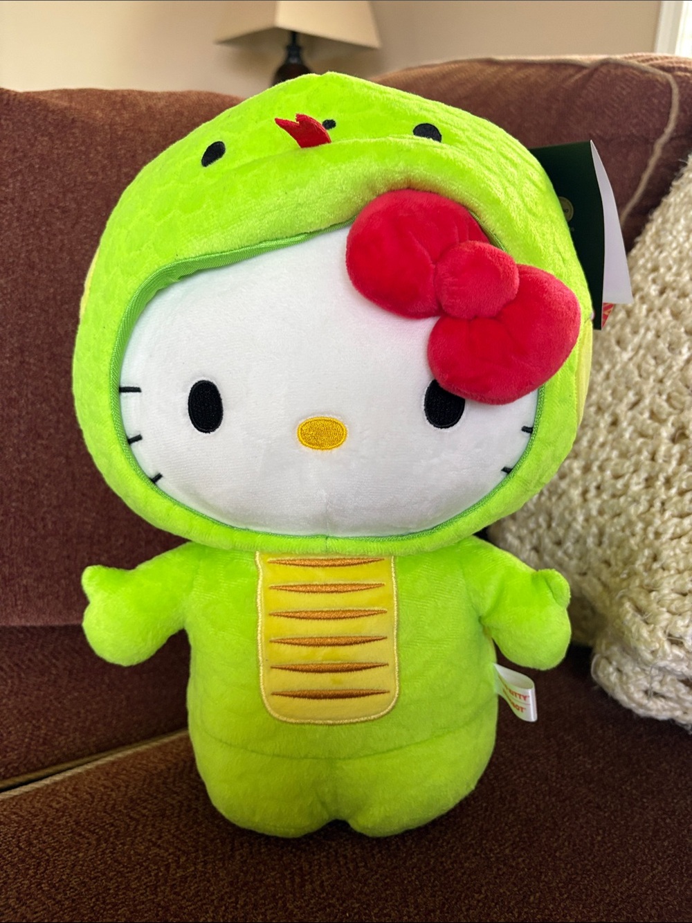 Hello Kitty Plush, Year of the Snake, Kidrobot,NWT